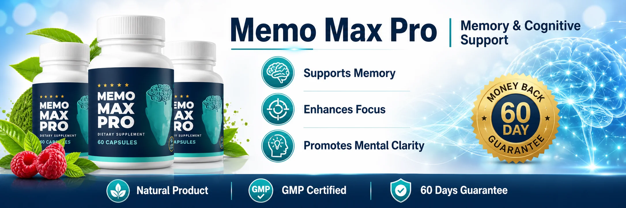 MemoMax Pro final banner image