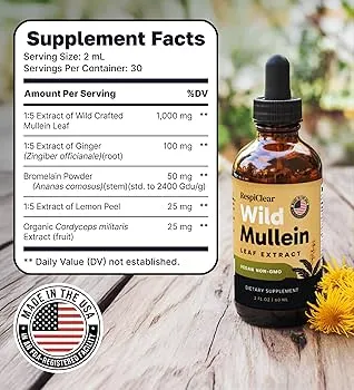 RespiClear product label